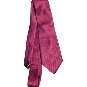DONAL J TRUMP Elegant Pink Silk Tie